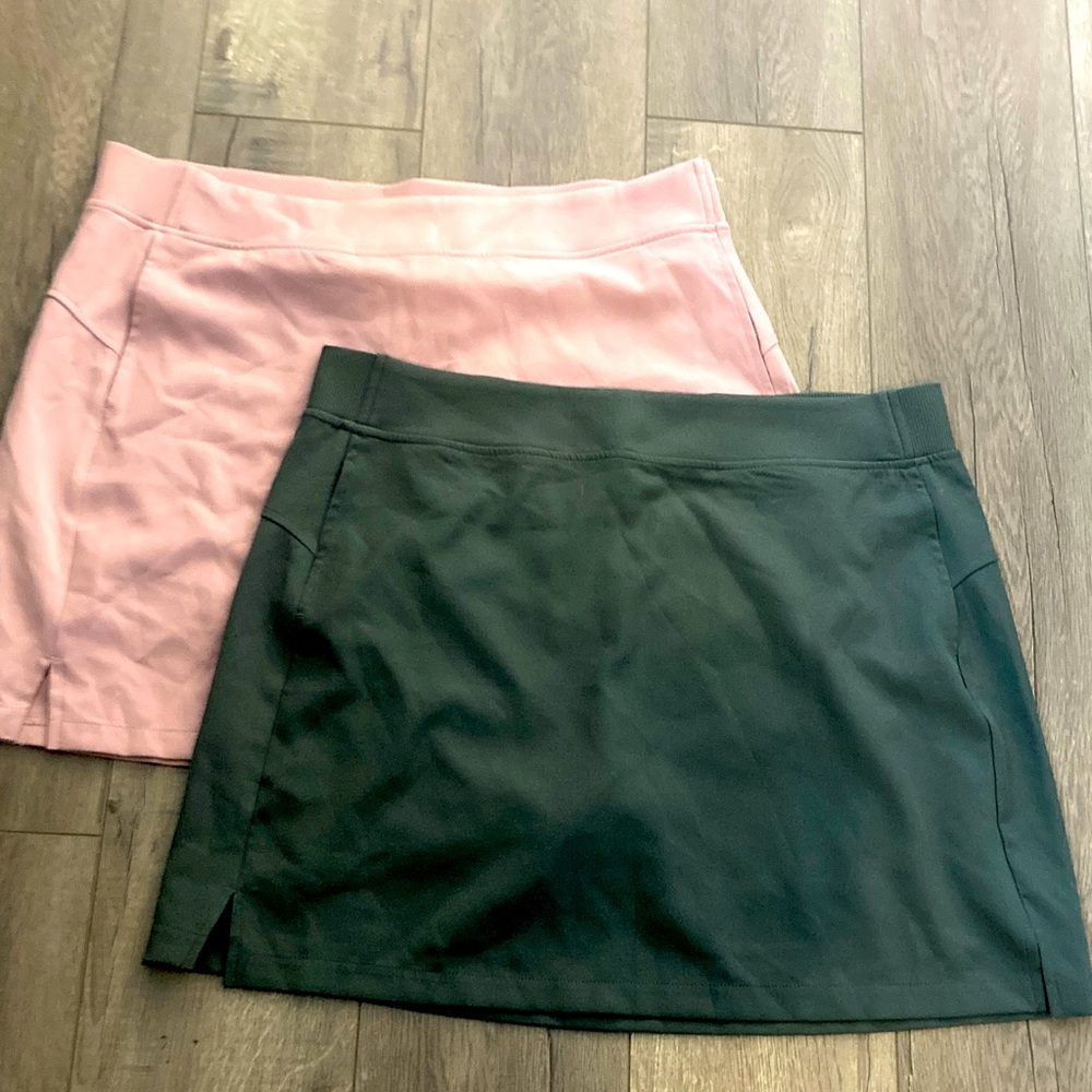Two athletic skorts NWOT